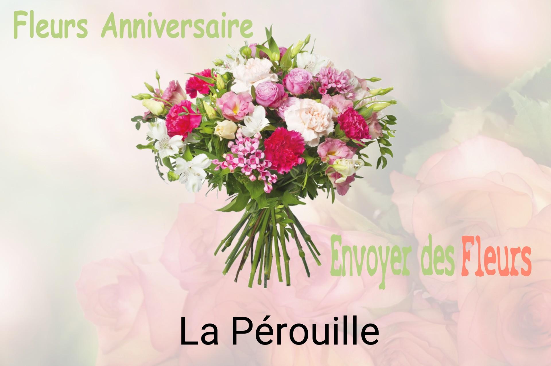 Bouquet de fleurs d’anniversaire livré à La Pérouille